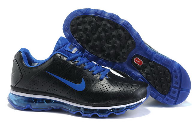 Mens Nike Air Max 2011 Black Navy Shoes Online - Click Image to Close